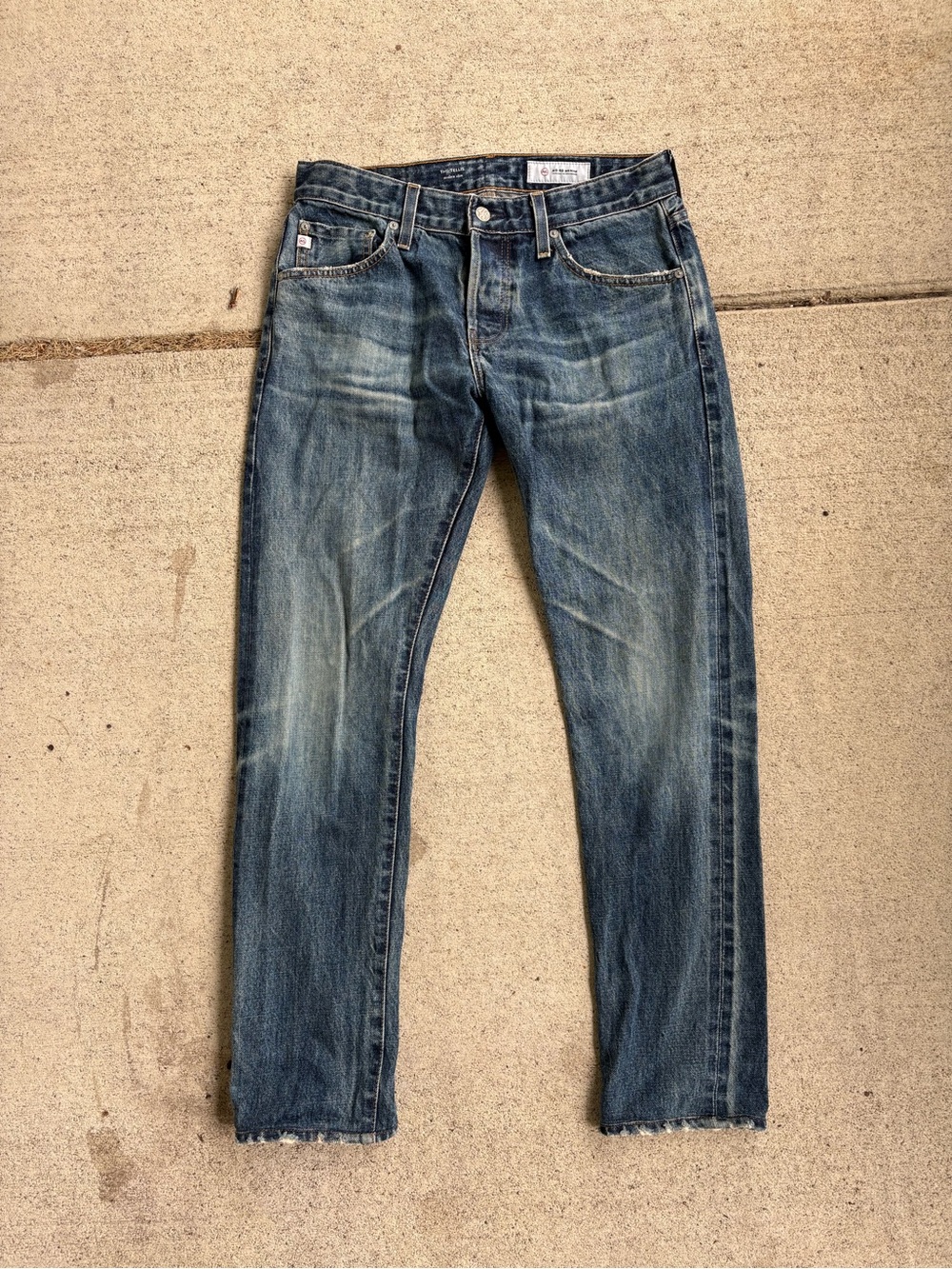 AG Adriano Goldschmied Tellis Selvedge Jeans Modern Slim 13 Years DML Mens 31x31